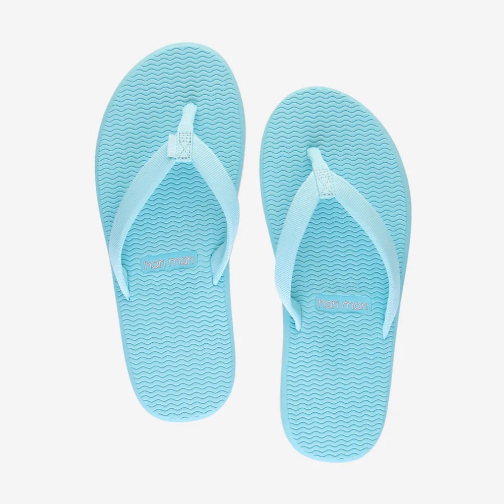 Harimari Blue Flip Flops
